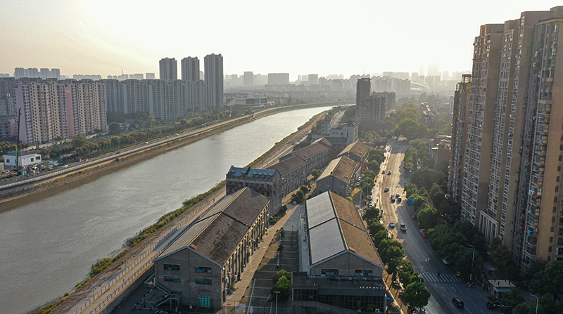 俯瞰大砻坊科技文化园。人民网记者 张俊摄