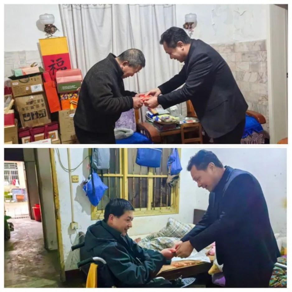 前行不忘耕耘者 赓续情怀暖人心 弋阳县第一中学开展春节走访慰问活动